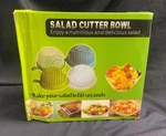 Salad Maker Slicer Cutter Bowl Vegetable Fruit Drainer Strainer. Fixed Price $7.25.