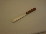 Dexter Usa Wood Handle S2494 Flex Round Tip Petite Bakers Spatula Froster Inch. Fixed Price $18.99.