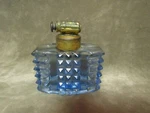 Rare 1920'S Art Deco Blue Glass Devilbiss Atomizer Perfume Bottle Czechoslovakia. Fixed Price $71.25.