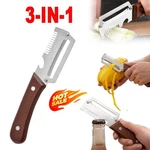3-IN-1 Vegetable Peeler 2026 Upgrade Multifunctional Stainless Steel For Kitchen. Fixed Price $10.44.
