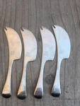 Set Of 4 Dansk Torun Cheese Picks Knives Stainless Steel Korea. Fixed Price $15.99.
