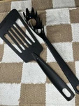 Tailor Made Vintage Bundle Slotted Spatula Pasta Server Black. Fixed Price $20.00.