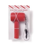 Vivitar 7" Rechargeable Battery Power Electric Hand Mixer With Attachment. Fixed Price $12.00.