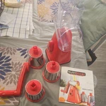 Nutrislicer 3-IN-1 Spinning/rotating Mandoline Fruit Vegetable Nib. Fixed Price $25.00.