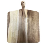 Acacia Wood Cutting Board Chopping With Handle For Meat, Cheese Boa.... Fixed Price $35.00.