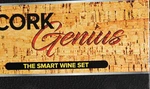 Cork Genius Smart Wine Set Opener, Foil Cutter, Aerator, Vacuum Stopper, Black. Fixed Price $26.77.