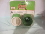 Farberware Fresh Hand Held Spiralizer-set Of 2 In Green & White New- (615A4). Fixed Price $7.49.