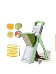 Once For All Upgrade Safe Mandoline Slicer Plus, Biger Size, Adjustable Vegetabl. Fixed Price $45.00.