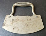 Cast Iron Handle, Steel Blade Slicer/chopper/knife, Solid. No History Sorry. Fixed Price $35.00.