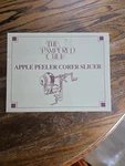 Pampered Chef Apple Peeler Corer Slicer Manual Silver Metal New Vintage. Fixed Price $16.99.