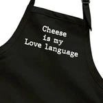 Funny Cheese Aprons Full Length W/pockets Is My Love Language Foodie. Fixed Price $16.07.
