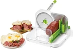 Starfrit Deli Slicer - Slices Meat, Cheese, Bread 6.5" Stainless Steel Blade. Fixed Price $73.46.
