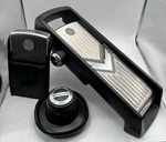 Kitchenaid Mandoline Slicer Set With 2 V Blades -used Only Once-original Box. Fixed Price $35.57.