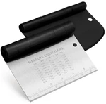 Bench Scraper For Baking, Stainless Steel Dough Cutter And Tool Kitch.... Fixed Price $10.71.