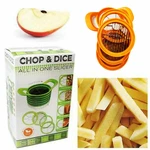 Chop And Dice All In One Cutter Slicer Kitchen Tool - Vegetable Fruit. Fixed Price $13.59.