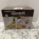 Farberware Spiraletti Vegetable Spiralizer 3 Blades W/ Original Box & Packaging. Fixed Price $14.99.