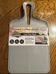New Ez Chopper Slip Resistant Foldable Cutting Board W/soft Grip Handle Bpa Free. Fixed Price $11.99.