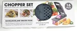 Phantom Chef 16 Piece Chopper Set W/ Container For Veggies, Cheese, And More. Fixed Price $19.99.