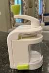 Gourmet Kitchen Vegetable Spiral Slicer With Suction Base White/green New No Box. Fixed Price $12.00.