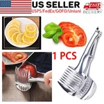 Fruit Vegetable Cutter Tomato Lemon Slicer Egg Holder Kitchen Tool. Fixed Price $10.99.