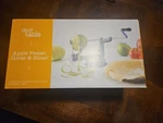Our Table Apple Peeler Corer And Slicer Blue New Open Box. Fixed Price $14.99.