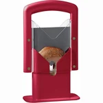 Hoan The Original Bagel Guillotine Universal Slicer, 9.25-INCH, Red. Fixed Price $18.95.