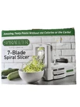 Vegetable Slicer Spiralizer 7BLADE Strongest And Heaviest Open Box. Fixed Price $13.99.
