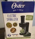 New Black Oster Easy-to-use Electric Spiralizer Spaghetti & Noodles. Fixed Price $9.99.