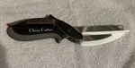 Kitchen Scissor Clever Cutter 2-IN-1 Knife Cutting Board Vegetable Chop Slicer. Fixed Price $8.99.