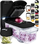 Fullstar Mandoline Slicer For Kitchen - Vegetable Chopper, 6 1, Black. Fixed Price $65.06.