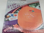 Kambrook KLC2BG Little Chefs Sizzle Snacks Mini-burger Maker. Fixed Price $60.86.