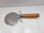 American Metalcraft PC-7400 Pizza Cutter Stainless Steel Wheel Wood Handle. Fixed Price $12.59.