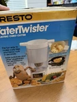 Presto Tater Twister Electric Curly Fry Cutter. Fixed Price $45.00.