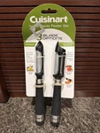 New Cuisinart Triple Blade Peeler Set (straight, Julienne & Serrated) Black. Fixed Price $19.99.