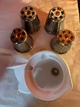 Kitchenaid Mixer Slicer & Shredder Attachment Rvsa ( Works Has Crack ). Fixed Price $24.99.