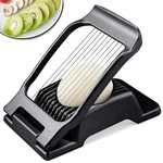 Bibury Slicer, Cutter For Hard Boiled Eggs, Protable, Pure Black. Fixed Price $12.35.