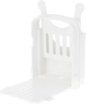 Skater Bread Slicer, Plastic, Foldable, Cuts 5, 6, 8, And 12 Slices, Made. Fixed Price $22.48.