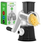 Nutrichef 3 In 1 Cheese Grater & Shredder - Black. Fixed Price $20.63.