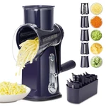 Multi-function Kitchen Tool: Chopper/dicer/slicer/roller Cutter 5 Blades Set. Fixed Price $28.59.