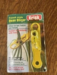 Krisk French Style Green Bean Slicer Strings & Slices Made Australia Nos. Fixed Price $15.00.