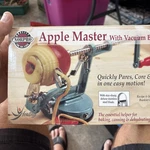 Norpro Apple Master Peeler Parer Corer & Slicer W/ Vacuum Base #866. Fixed Price $19.99.