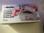 Mueller Pro-series All-in-one, 9 Blade Ultimate Chopper/slicer & Spiralizer. Fixed Price $29.99.