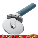 Stainless Steel Pizza Cutter Wheel Ergonomic Handle Finger Guard Dishwasher Safe. Fixed Price $15.58.