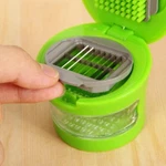 Garlic Grater Portable Abs Stainless Steel Chopper Slicer Hand Presser Gri. Fixed Price $18.43.