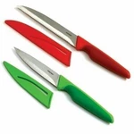 Norpro 2-PIECE Grip-ez Steel Blade Paring & Utility Tomato Knife Set With.... Fixed Price $22.49.