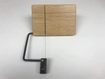 Prodyne Utility Beechwood Cheese Slicer, Brown, 7" X 3/4". Fixed Price $20.59.