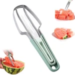 3-IN-1 Watermelon Cutter Slicer Tool Set,popsicle Fork Knife Fruit. Fixed Price $6.99.