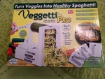 Veggetti Pro: Top Spiral Vegetable Cutter, Sealed In Box. Fixed Price $24.95.