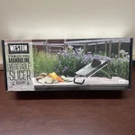 Weston Stainless-steel Mandoline Vegetable Slicer New. Fixed Price $27.99.