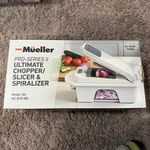 Mueller Pro-series All-in-one, 12 Blade Mandoline Slicer For Kitchen, MC-870WG. Fixed Price $47.00.